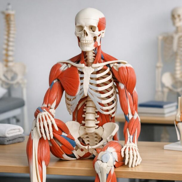 Model anatomiczny jako pomoc dydaktyczna w gabinecie