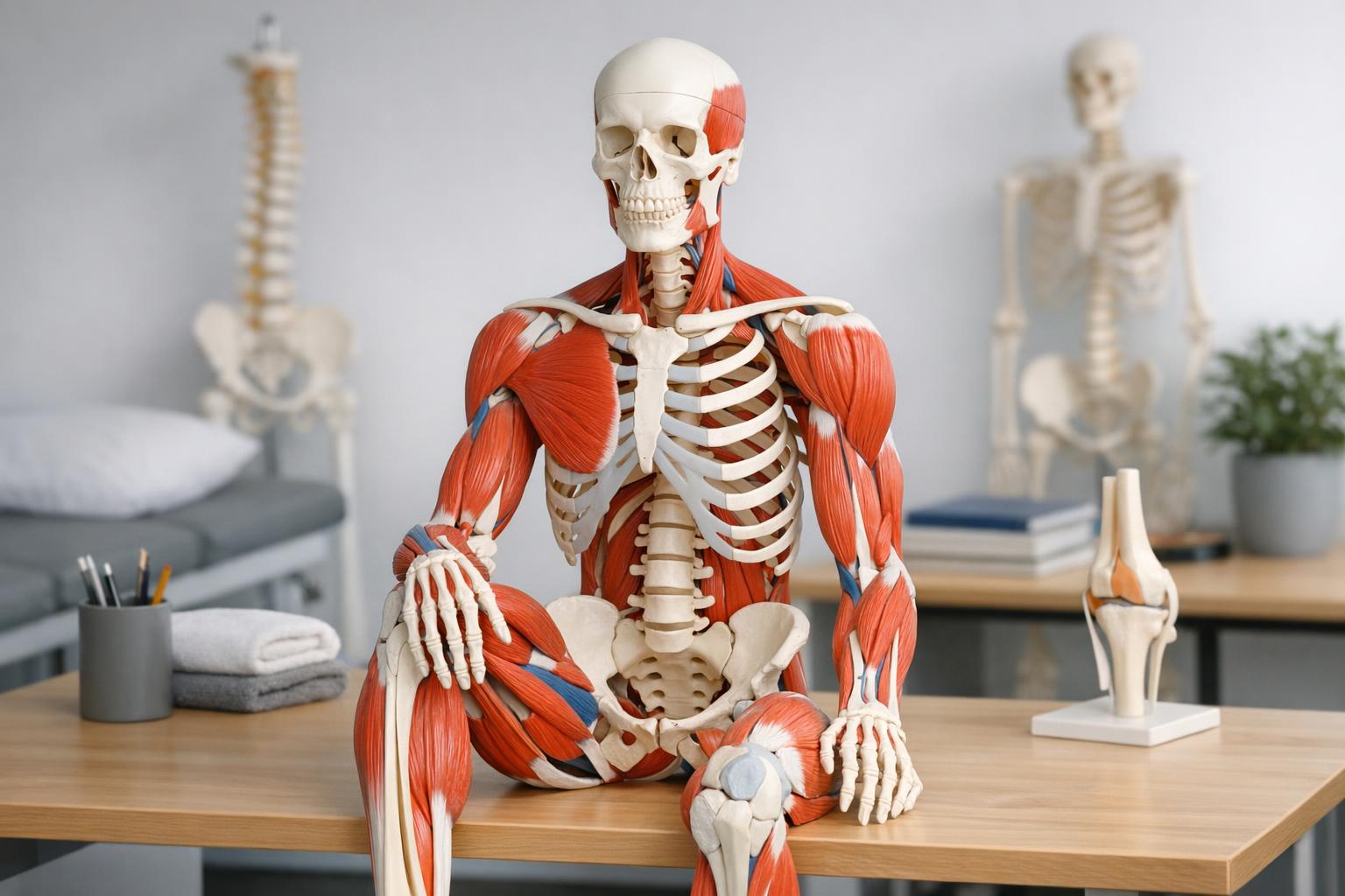 Model anatomiczny jako pomoc dydaktyczna w gabinecie